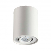 3564/1C HIGHTECH ODL18 401 белый Потолочный накладной светильник IP20 GU10 1*50W 220V PILLARON