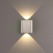 7106/2WL HIGHTECH ODL26 Настенный светильник светильник матовый никель/металл IP20 LED 2W 3000K 220V MAGNUM