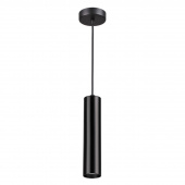3872/1L HIGHTECH ODL19 405 черный Подвесной светильник GU10 1*50W 220V KIKO