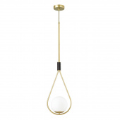 4810/1 PENDANT ODL21 493 золтой/черный/белый Подвес E14 1*40W FLARI