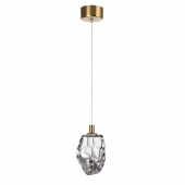 7114/4LC L-VISION ODL25 Подвесной светильник прозрачное  стекло/металл IP20 LED 4W 300Лм 3000K 200° 220V GEMME