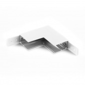Slim Magnetic Коннектор угловой внутренний для накладного шинопровода белый 85091/11