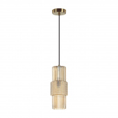 5019/1 MODERN ODL23 481 бронзовый/янтарный металл/стекло Подвес E14 1*40W PIMPA