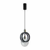 5421/17L HIGHTECH ODL_EX25 105 черный/золото/металл/стекло Подвес LED 17W 3000K 986Лм MERCURY