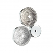 5416/14WL L-VISION ODL_EX23 155 хром/св.коричневый/св.серый металл/стекло Бра LED 14W 4000K CARAMELLA