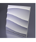 3D Дизайнерская панель из гипса SOUL, 600x600 мм, 0,36 м2
